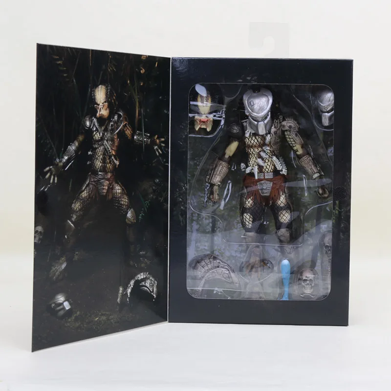 6764 iron box 18-20 см NECA Джокер клоун BJD Хищник пятница 13-я последняя часть Jason Voorhees Ultimate Jungle Hunter ПВХ фигурка - Цвет: 6764 iron box