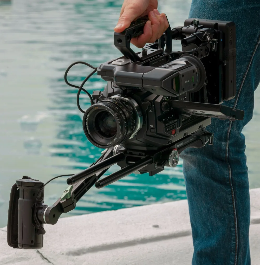 Клетка Tilta ES-T95 для камеры BlackMagic URSA Mini Pro быстросъемная Базовая пластина