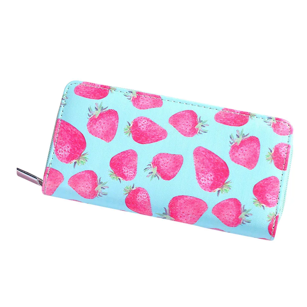 

Women Long Purse PU Leather Cartoon Pattern Wallet Coin Pouch Lady Girl Clutch Money Bag New