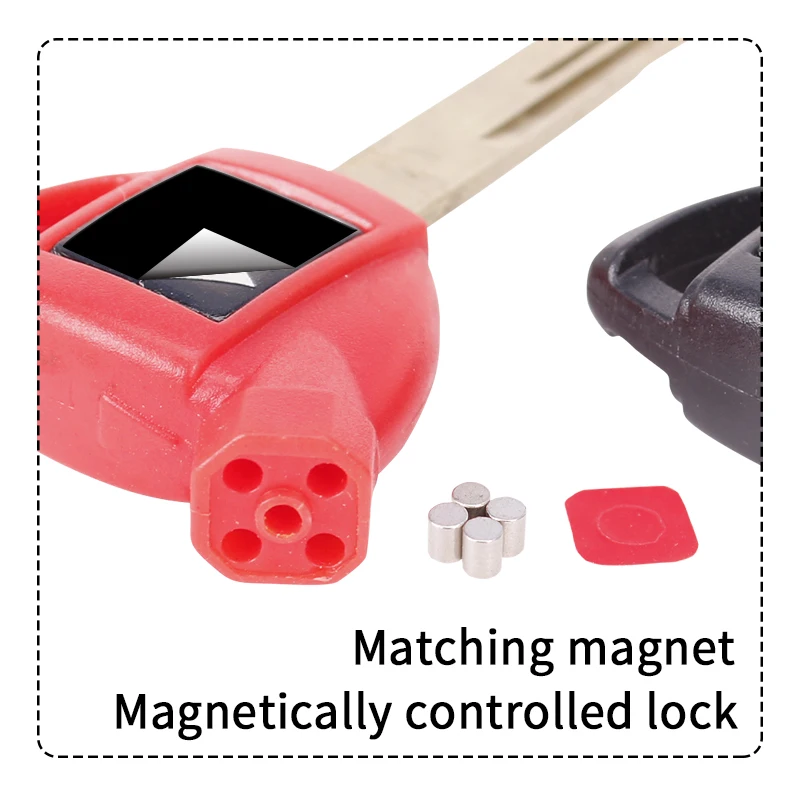 Сменные ключи для мотоцикла 12 шт. Чистые Ключи Suzuki магнитный Противоугонный