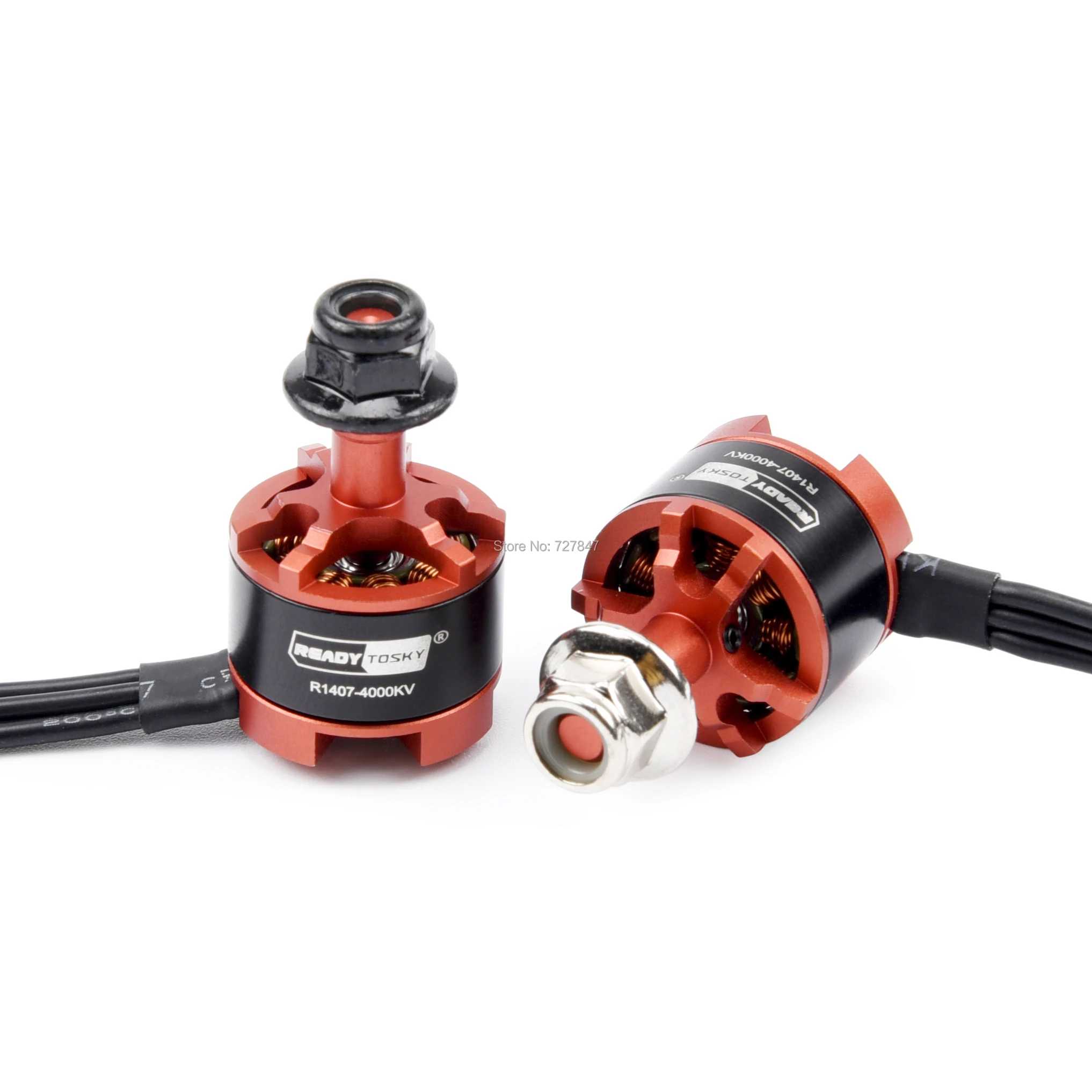 Новый 1407 4000KV 2-3S бесщеточный двигатель CW/CCW для радиоуправляемого дрона FPV Racing