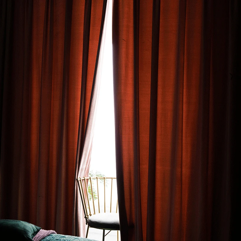 Роскошные современные плотные бархатные затемненные занавески для гостиной