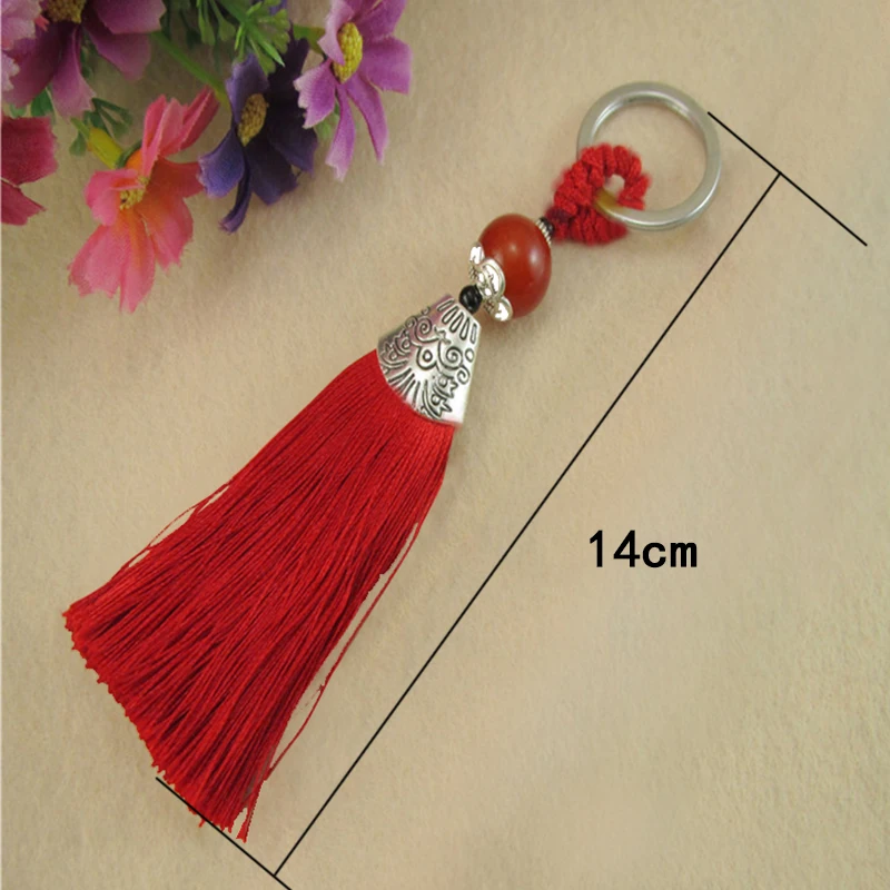 Брелок для ключей в китайском стиле с кисточками | Украшения и аксессуары
