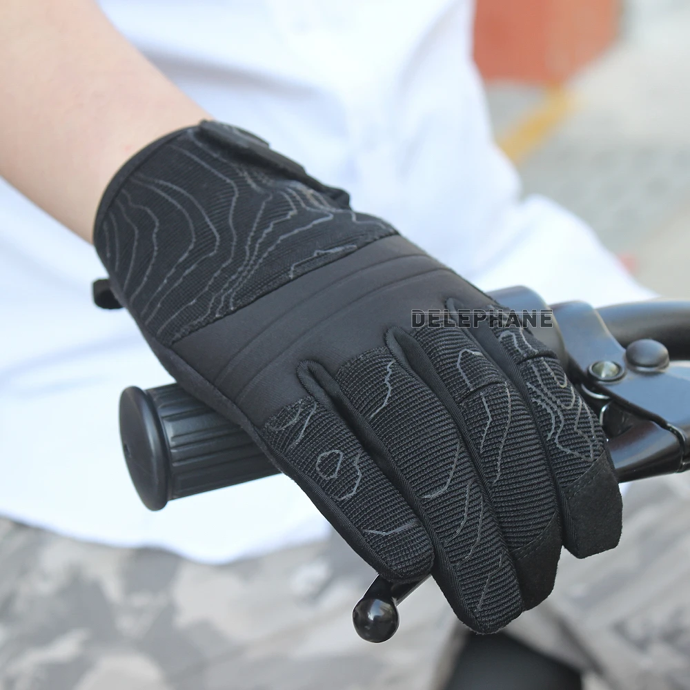 Перчатки для вождения DELEPHANE Нескользящие прочные зимние перчатки с закрытыми
