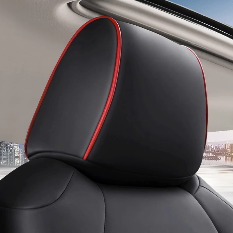 Чехлы на автомобильные сиденья Toyota rav4 Кожаные чехлы 4 цветов для 2020 2021