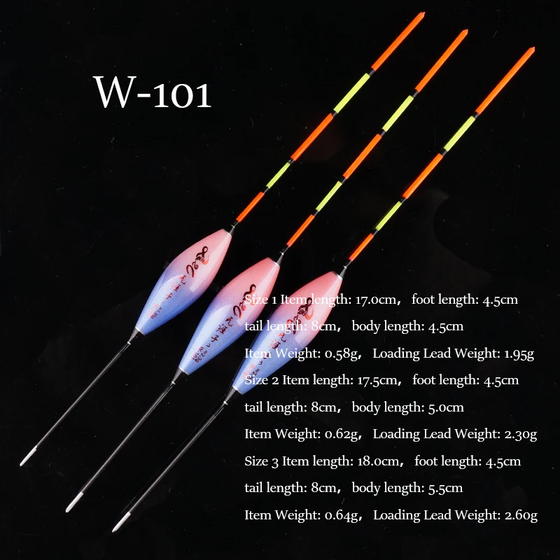 

3pcs/set Nano Fishing Floats Vertical Buoy River Lake Bobber Hard Tail Buoy Fresh Water Fishing Tools Tackle Accessories