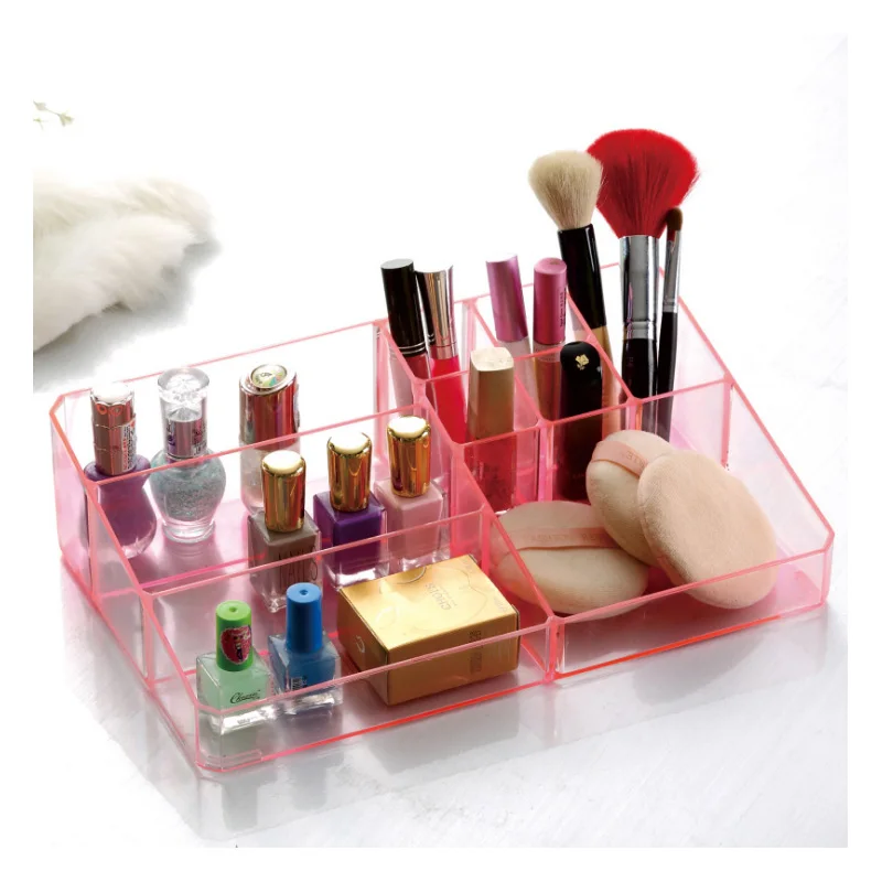 1 шт. органайзер для макияжа держатель губной помады акриловый косметический