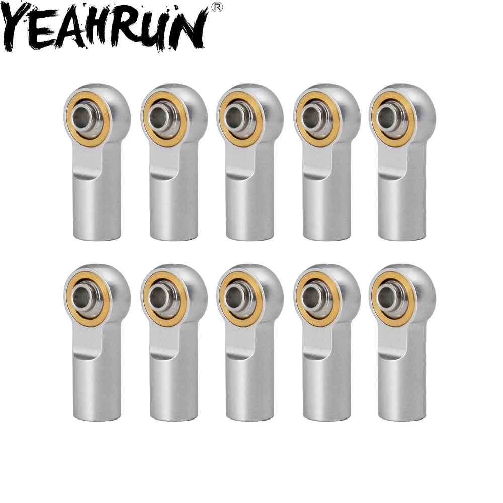 YEAHRUN 10/20 шт. M4 алюминиевый галстук/толкающий стержень заканчивается стальной