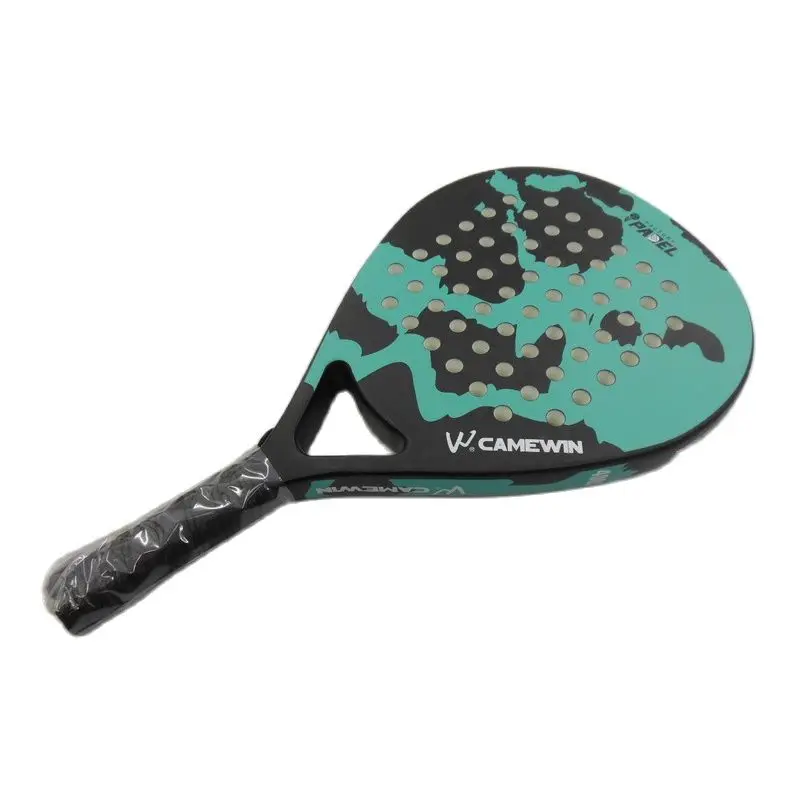 

New Padel Professional Full Carbon Beach Tennis Paddle Racket Soft EVA Face Tennis Raqueta With Bag For Adult -40