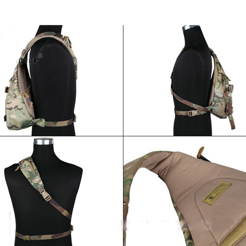 Emersongear тактическая сумка-слинг Delta, сумка через плечо, Диагональная Сумка, сумки-мессенджеры для страйкбола, охоты, туризма, велоспорта, стре... (art.: 3920ba73defac) - 3920ba73defac