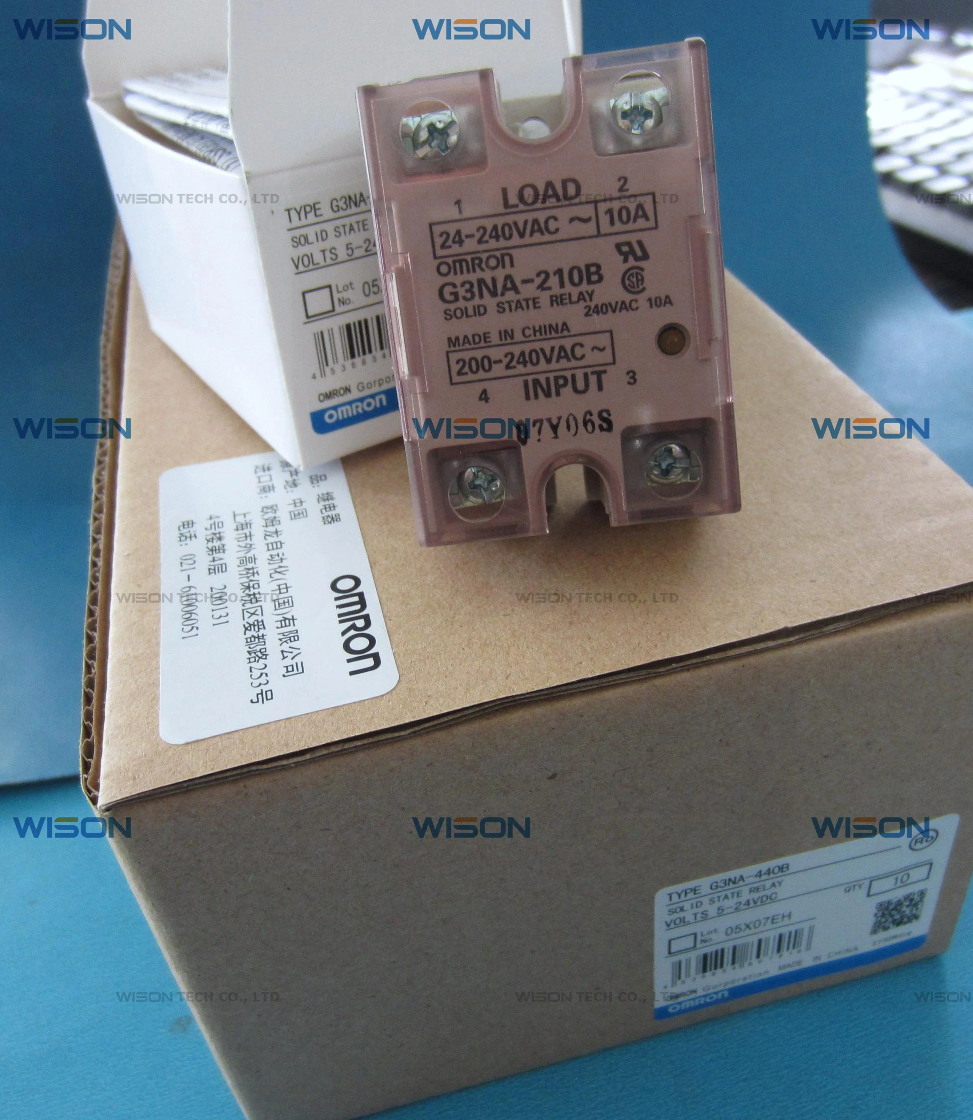 

Фотореле, новая и оригинальная фотореле, фотореле, рабочая нагрузка 24-240 В переменного тока, 10 А, 5-24 В постоянного тока, вход, модуль G3NA210B