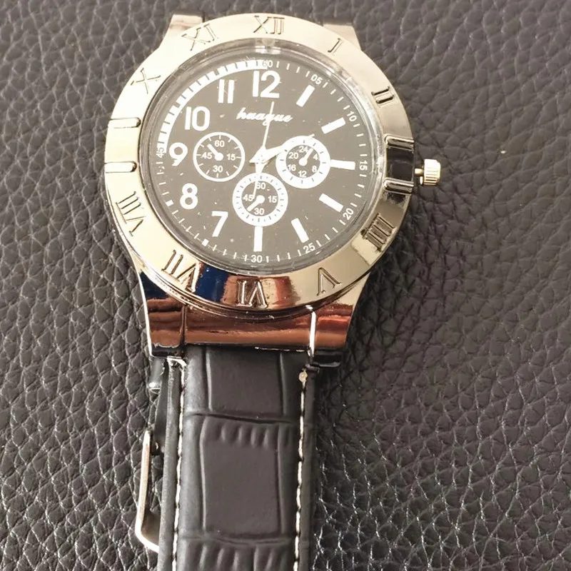 Военная usb зарядка Зажигалка часы Беспламенное ветрозащитное прикуриватель