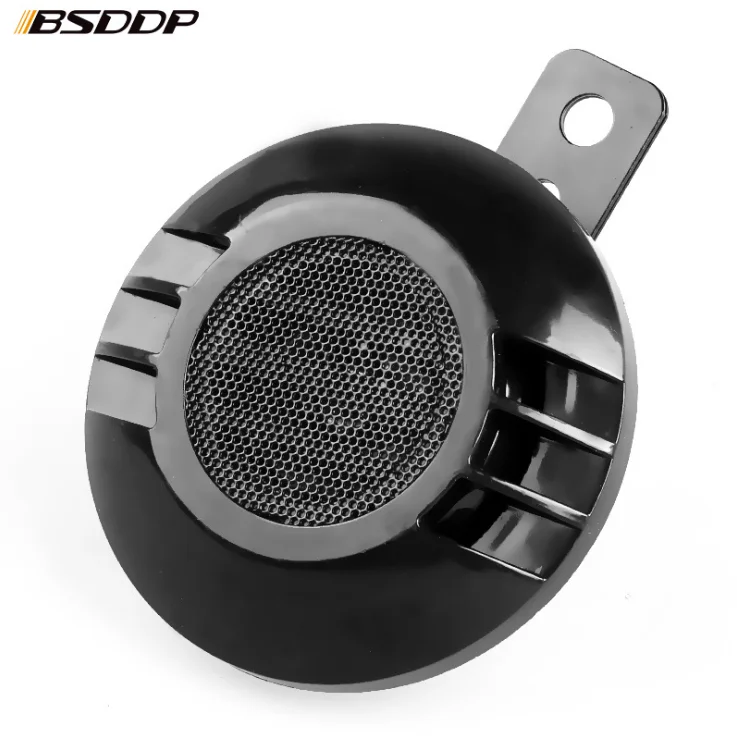 

Universal Motorcycle Electric Horn kit 12V 1.5A 110db Waterproof Round Loud Horn Speakers for Scooter Moped Dirt Bike ATV