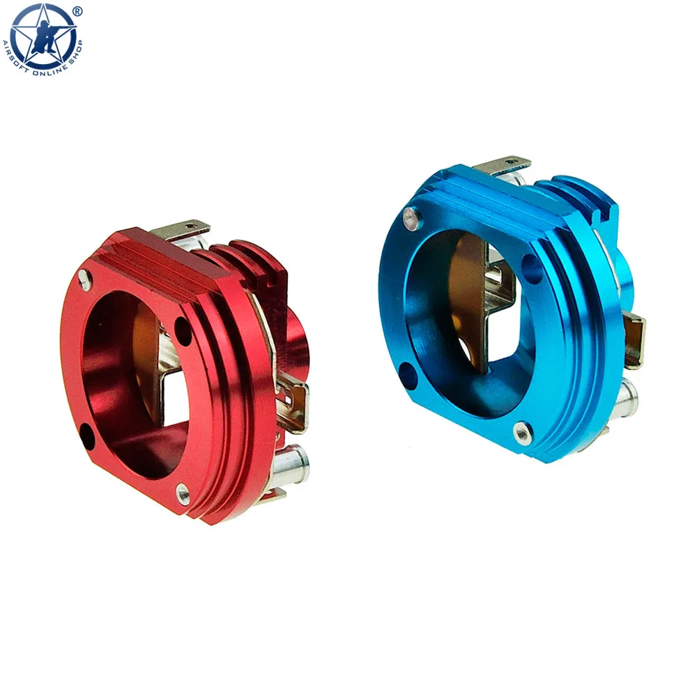 AOLS Connector Base for All Type of AEG Motors CNCɽ Aluminum back cover airsoft paintball accessories | Спорт и развлечения