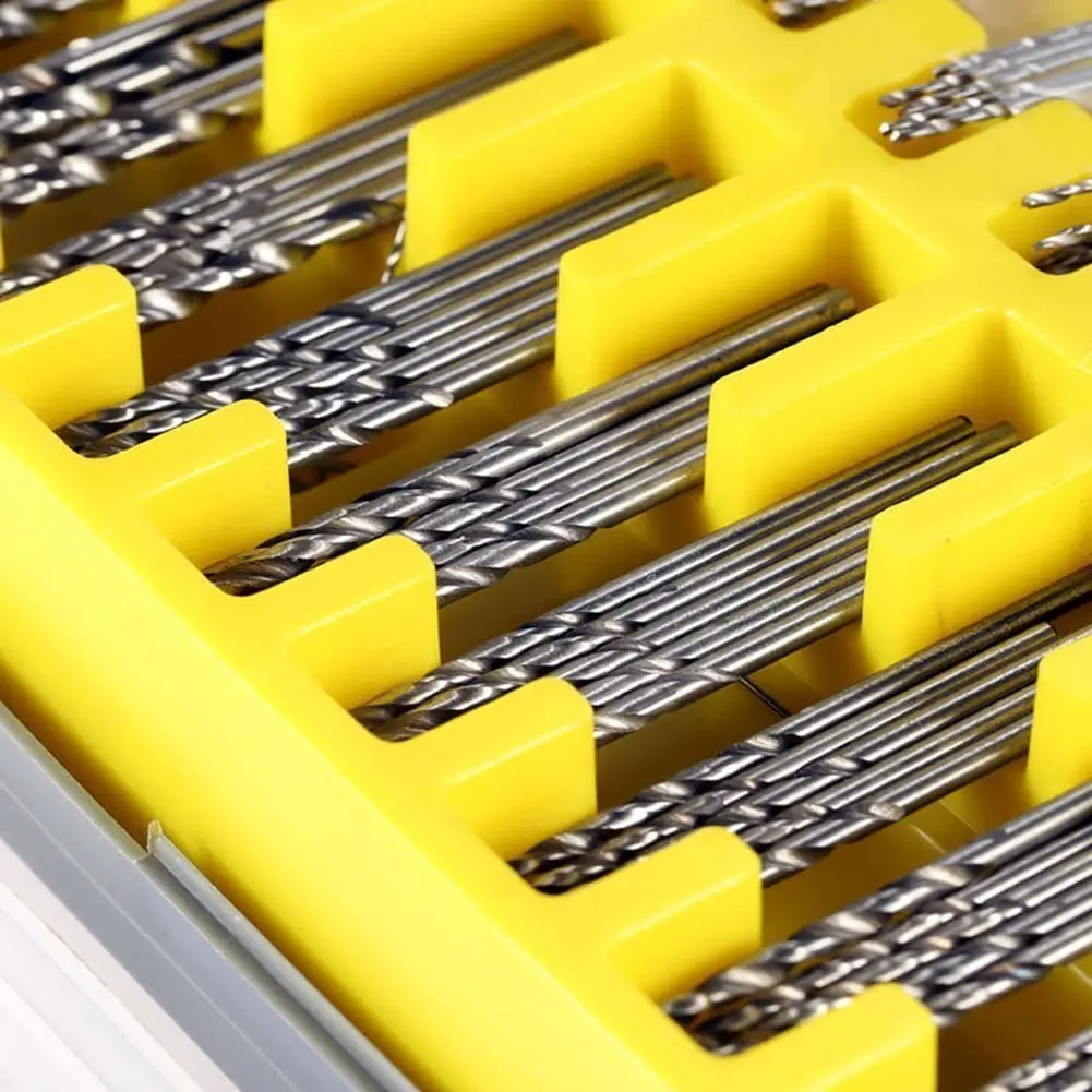 

150pcs Micro Twist Drill Bit Kit 24 Sizes 0.4-3.2mm Hss Titanium Plated Drill Bits HSS Woodworking Wood Metal Drilling Tool