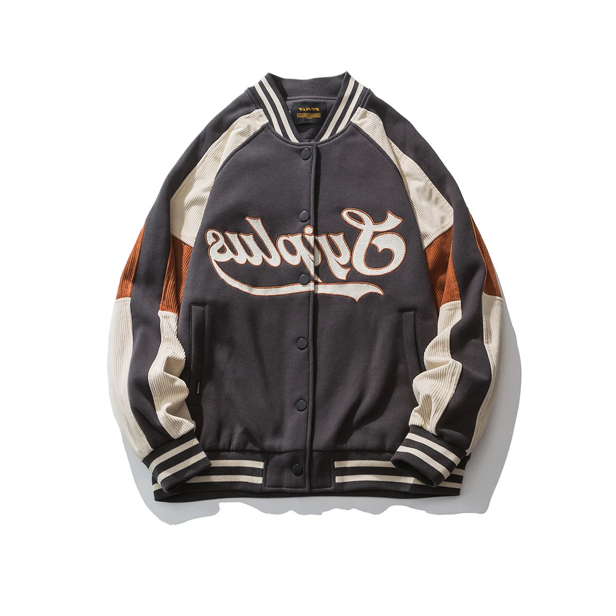 

Baseball Jacket Men's Spring/fall Youth Fashion Label men Fall Jacket Embroidered Casual