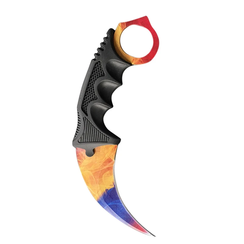 Kalambit фиксированное лезвие никогда не выцветает боевой круассант нож для