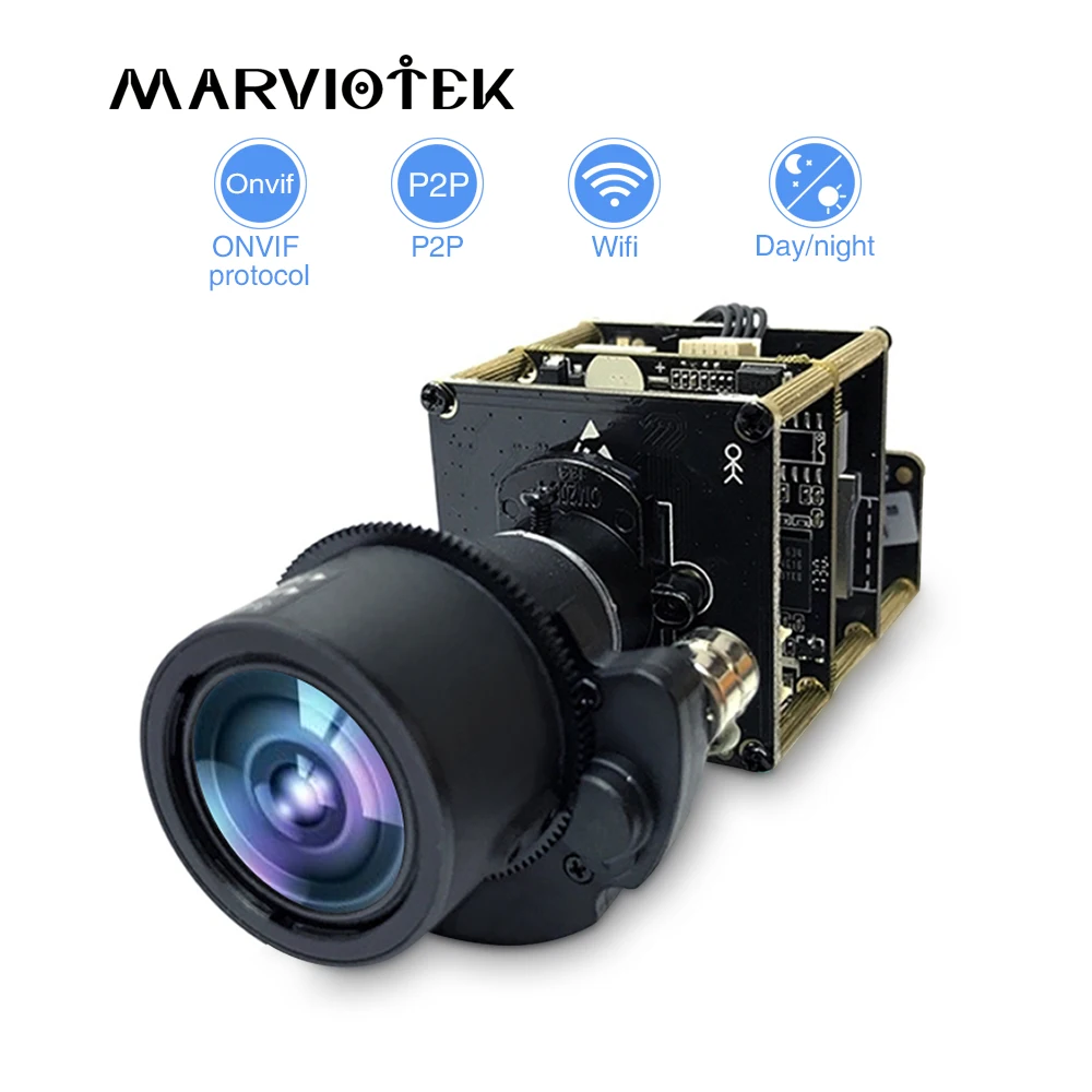 IMX274 модуль камеры видеонаблюдения 4K 8MP Starlight UHD IP PTZ сетевая ip-камера модуль Плата 3X зум 3,6-11 мм моторизированный объектив sony Onvif