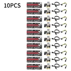 Райзер PCI-E 009S Express 1X 4x 8x 16x, 10 шт., удлинитель PCI E USB Riser 006C, двойная 6-контактная карта адаптера SATA 15pin для
