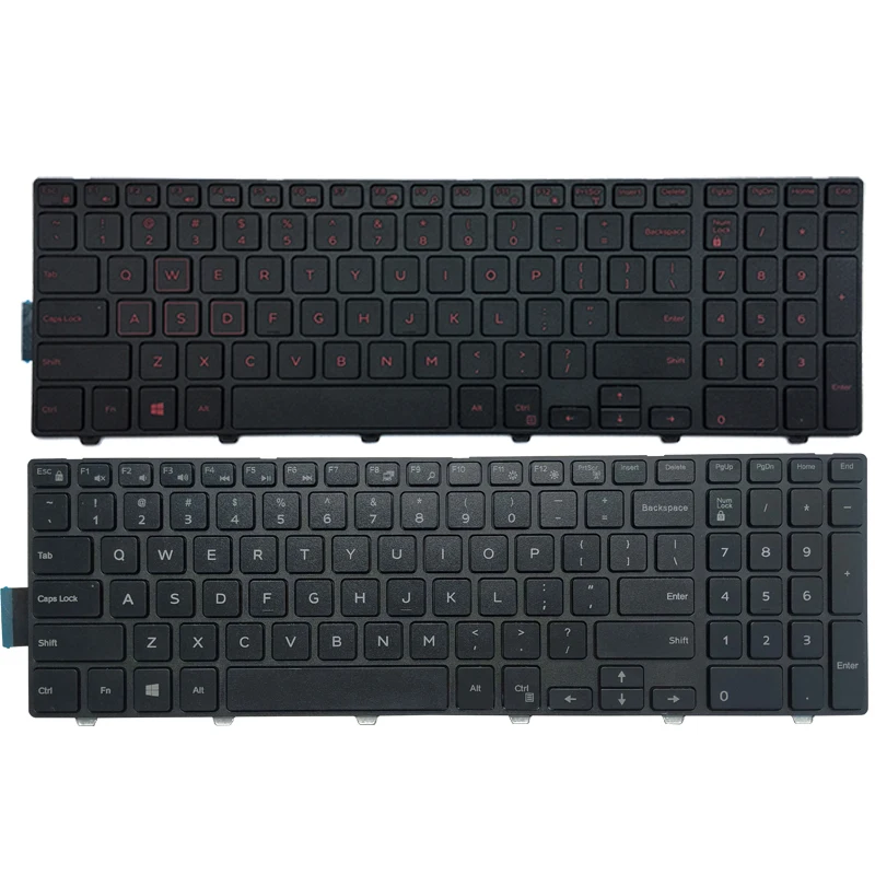 Клавиатура US для ноутбука DELL Inspiron 17 7000 Series 7557 7559 клавиатура без