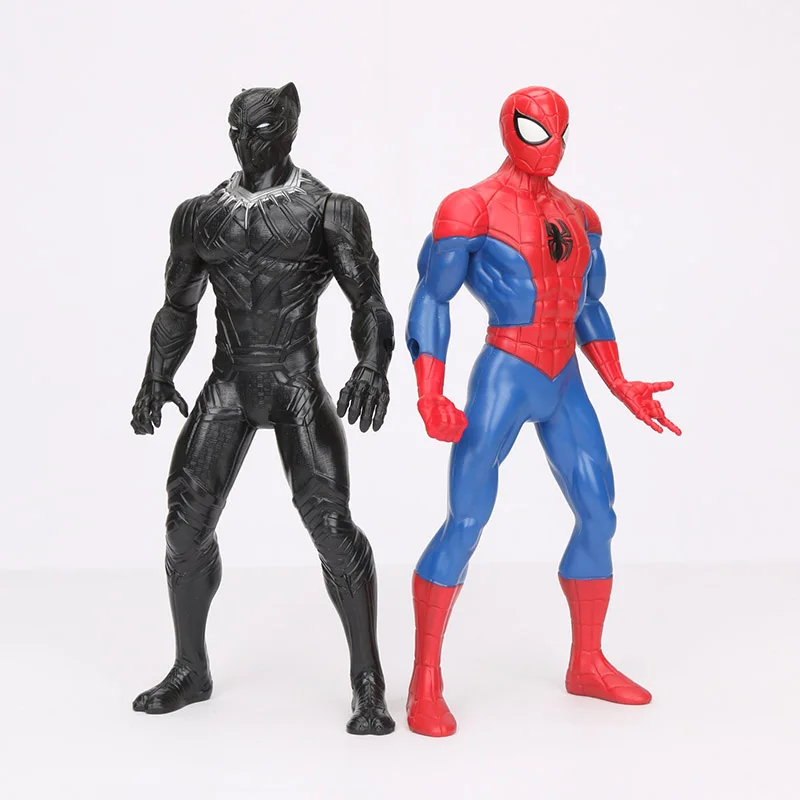 Классические 32 5 см игрушки Marvel Мстители 4 Человек паук Черная пантера Железный