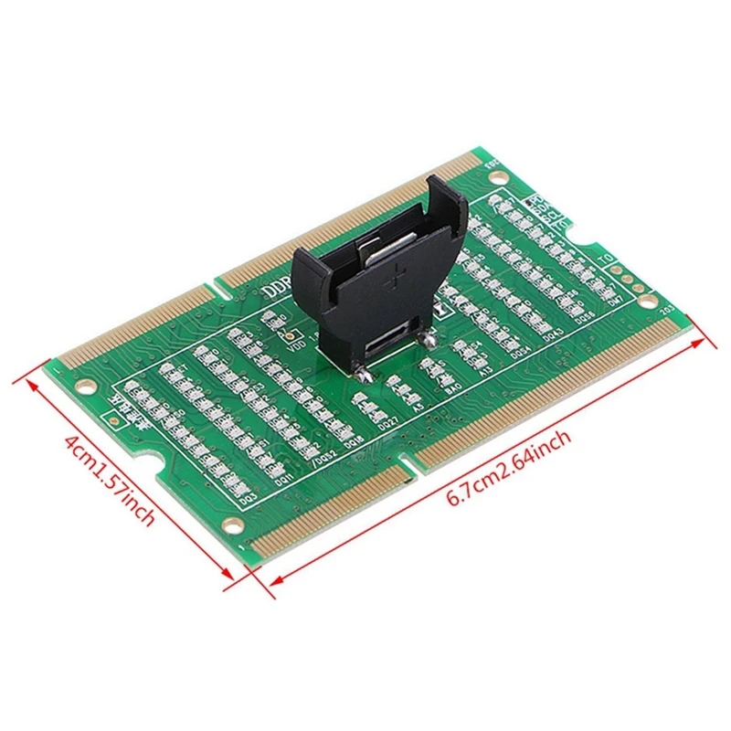 Новый DDR3 слот памяти карта-тестер с светодиодный светильник для материнская