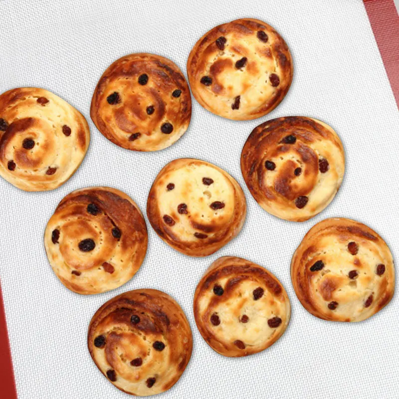 Перфорированный силиконовый коврик для выпечки термостойкий теста макарун