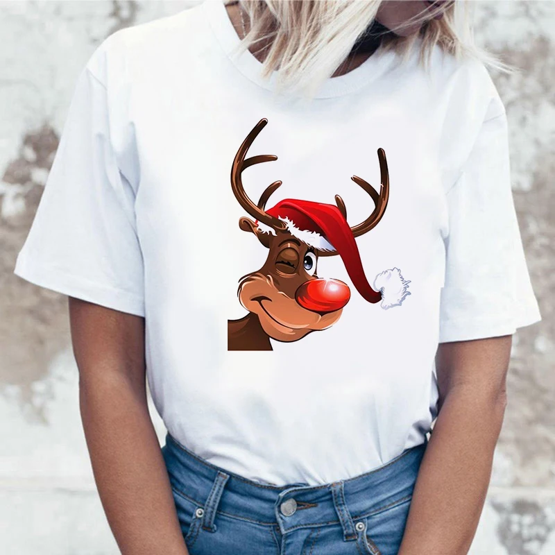 

UETEEY Women Vintage Style Fashion Grandfather in red Print Funny Summer T shirt Women Vogue Princess Short T Shirt