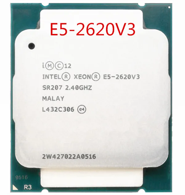 Процессор E5-2620V3 E5-2620 V3 E5 2620V3 процессор шестиядерный LGA2011-3 2,4 ГГц 22нм 85 Вт