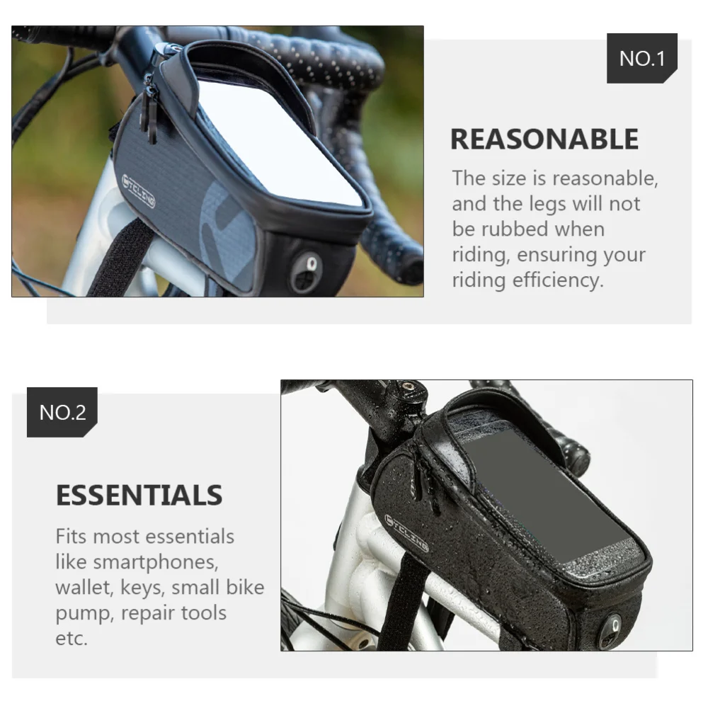 

1pc Bike Storage Bag Bike Kit Accessory Container Bike Outdoor Riding Bag