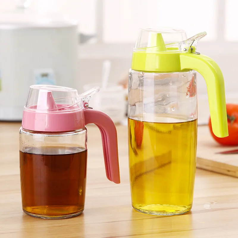 

Glass Leakproof Oil Pot Kitchen Supplies Oil Bottle Cruet