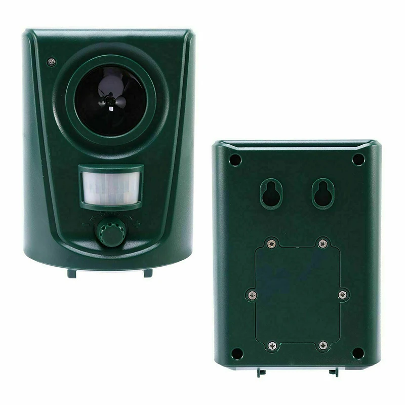 

Solar Animal Repellent Pest Waterproof Outdoor Ultra Sonic Repeller Cat Dog Fox Deterrent Solar Powered Repeller Garden Tool