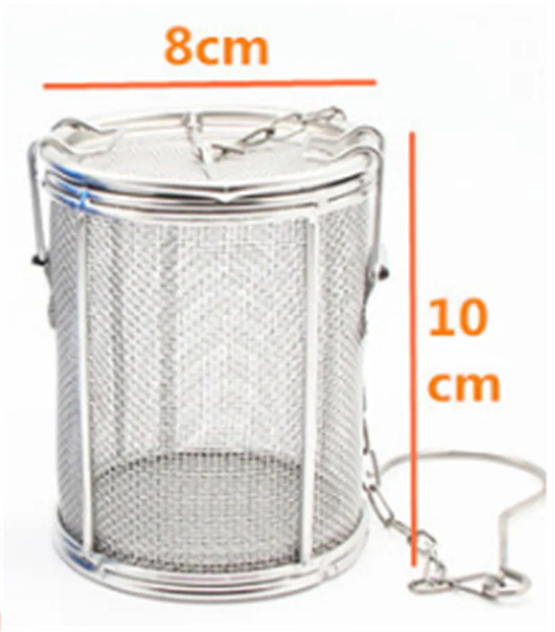 Мешок для приправ из нержавеющей стали соус суп вкус коробка специй корзина