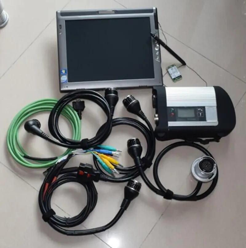 Диагностический инструмент для ремонта автомобиля MB Star C4 SD Connect compact + 480 ГБ ssd