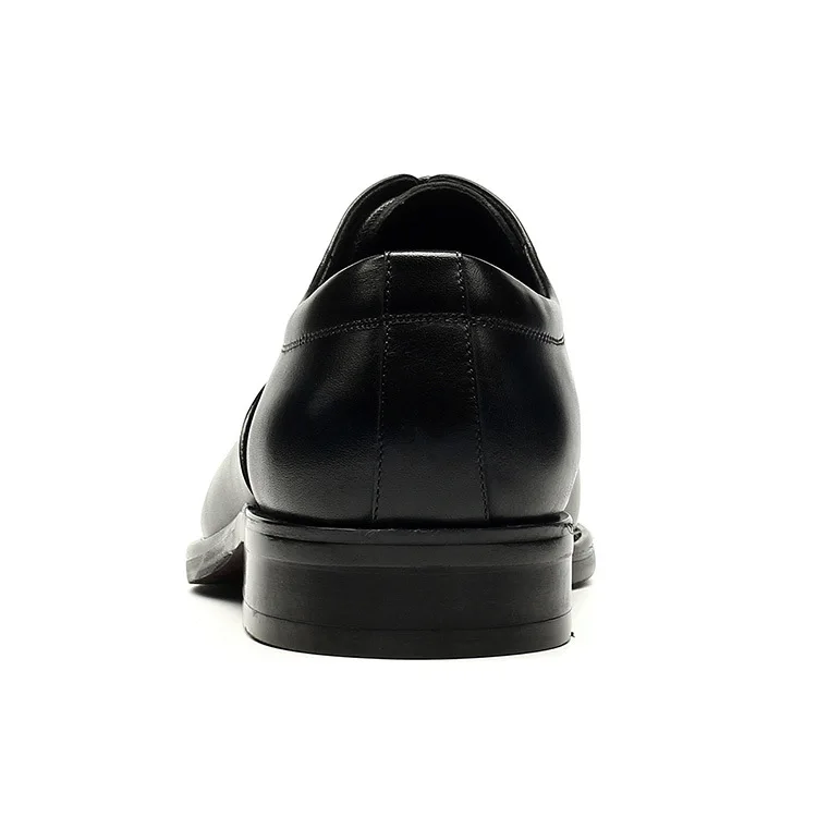

QYFCIOUFU 2019 Lace-up Men Shoes Formal Genuine Leather Business Casual Shoes Men Dress Office Luxury Shoes Breathable Oxfords