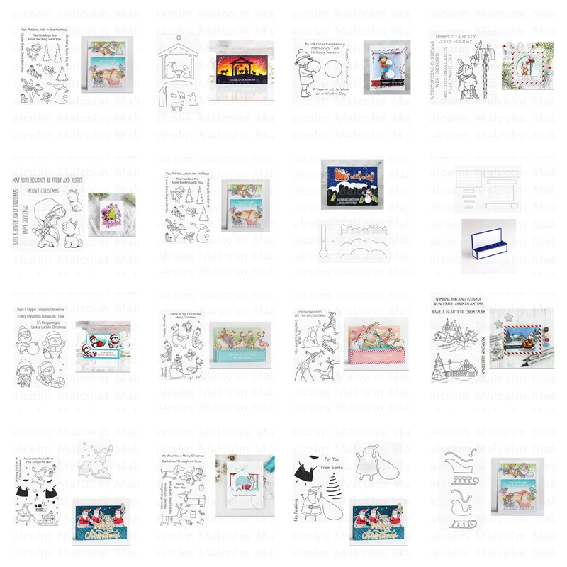 

Metal Cutting Dies And Clear Stamps Set For DIY Making Word What A Precious Greeting Card Scrapbooking 2021 Christmas New