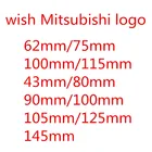 1 шт. ABS серебристыйКрасный Высокое качество 3D эмблема на руль автомобиля значок логотип для Mitsubishi аксессуары для стайлинга автомобилей Наклейка