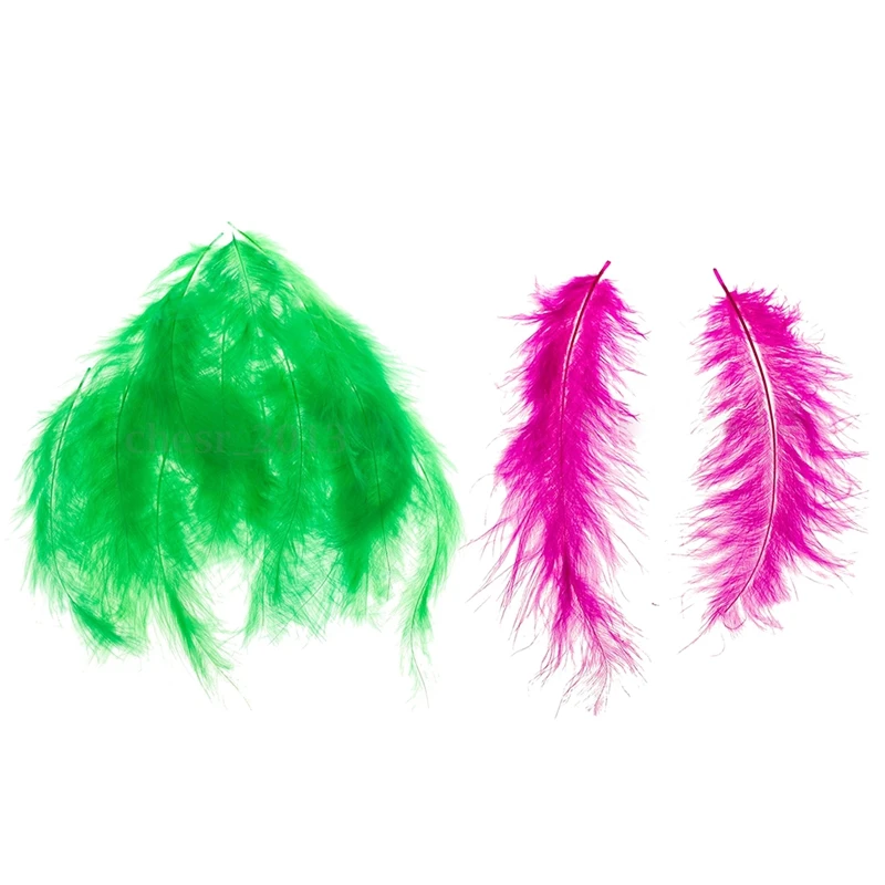 200 шт пушистые перья марабу вечерние украшения для свадебной отделки DIY 8-15 см 100