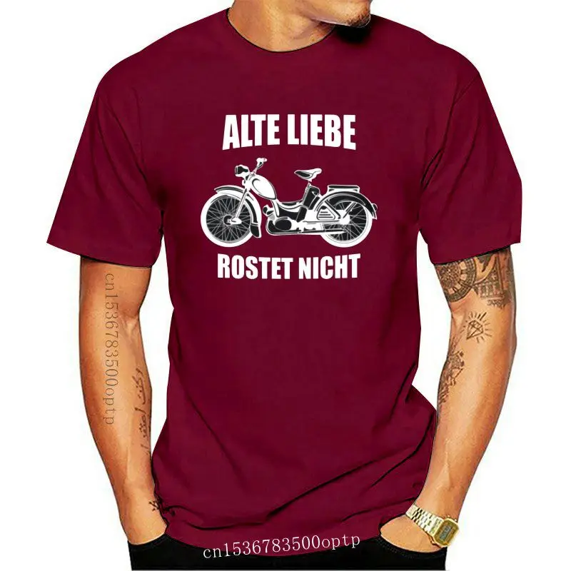 

Alte Liebe rostet nicht - SR2 T-Shirt Simson Moped Roller Geschenk DDR Lustig