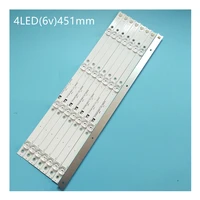 8 pieces led backlight for thomson 49ud6596 tcl 49p3 d49a620u b49a81s ud l49p1 ud 4c lb4904 hr07j 49hr330m04a2 v3 49p3f