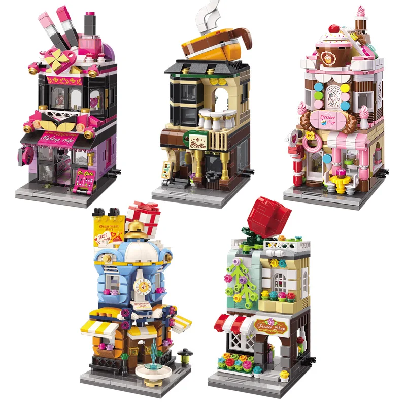 Keeppley ni&ntilde;os bloques Juguetes de bloques de construcci&oacute;n de las ni&ntilde;as regalo C0101 C0102 C0103 C0104 C0105 C0107 C0108 C0109 C0110 C0111 sin caja-2