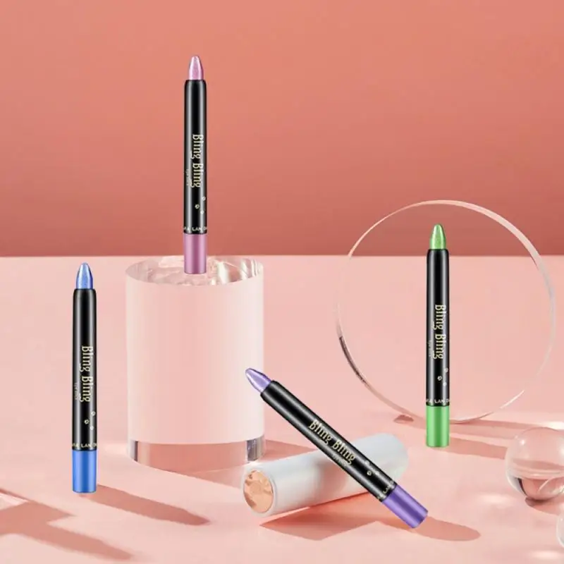 15 цветов Перламутровые световой тени для век в виде карандаша жемчуг лежа против