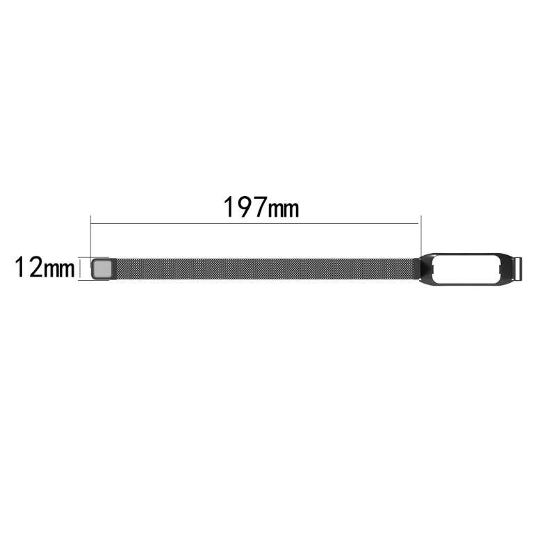 

Magnetic Stainless Steel Watch Band Strap for Samsung Galaxy Fit2 SM-R220