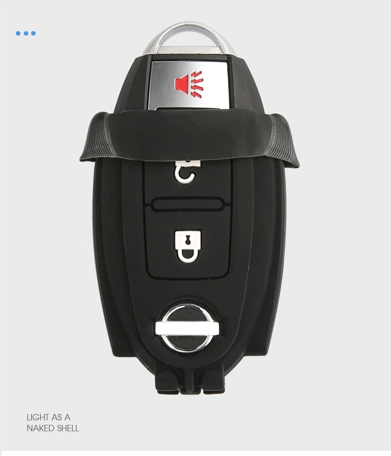 Чехол для ключей, из цинкового сплава, для Nissan X-Trail T32, Murano, Qashqai, Versa, TIDA Cube, Infiniti EX, FX, G25, FX35 EX (art.: 3a39855fda7) - 3a39855fda7