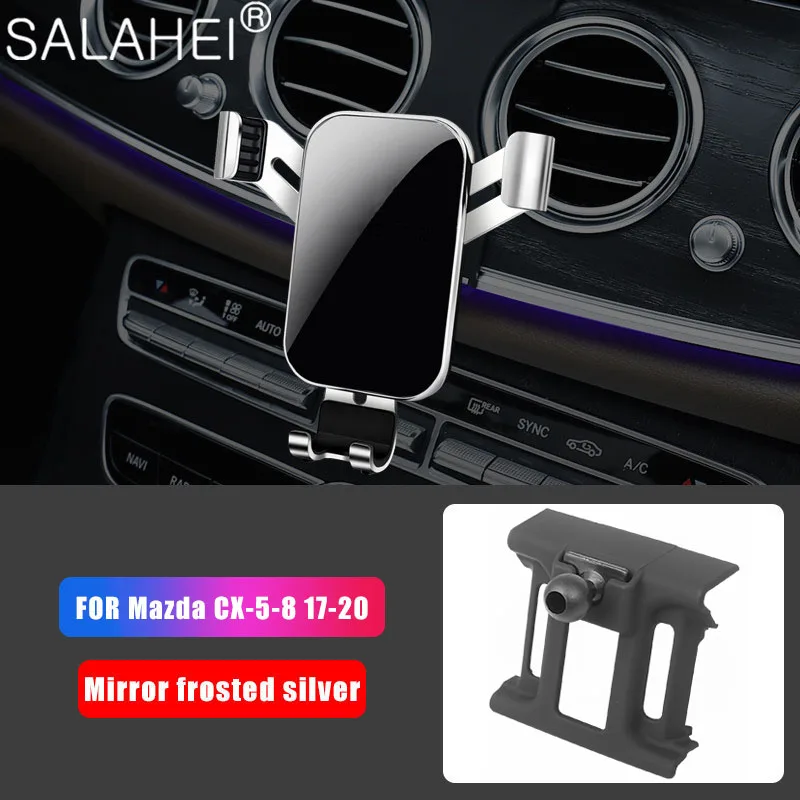 

Adjustable Mobile Phone Holder For Mazda CX-5-8 2017-2020 Air Vent Mount Bracket Cell Phone Holder For iphone Xiaomi Huawei