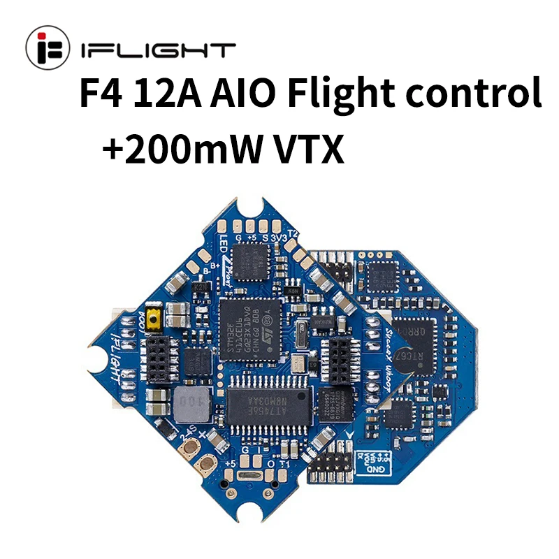 IFlight SucceX F4 Whoop Контроллер полета Mirco 2 4S 12A ESC AIO Fly tower с платой 200 мВт VTX для FPV