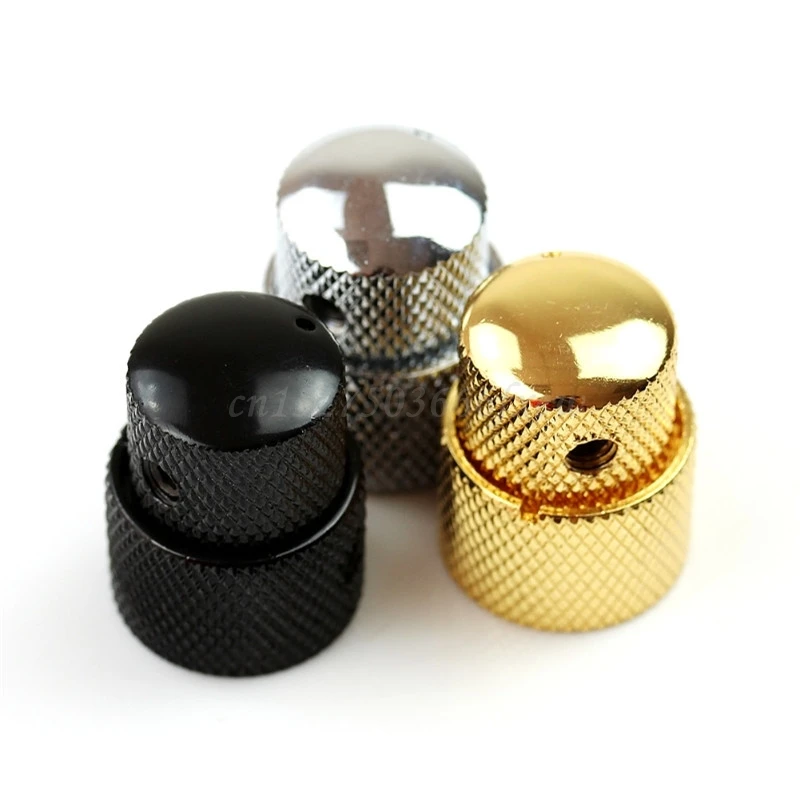 Концентрическая двойная ручка металлический купол потенциометра крышка для