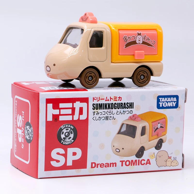 

Takara Tomy Dream Tomica SP Sumikkogurashi Sumikko Gurashi Tonkatsu Kushikatsuya мини-модель игрушечной машины