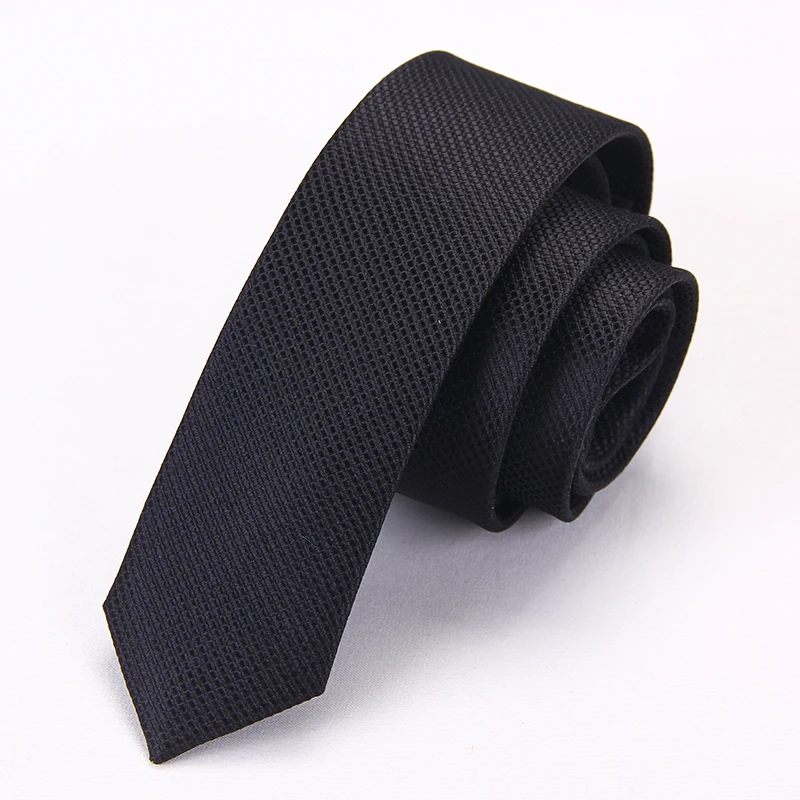 

High Quality 2019 New Designers Brands Fashion Business 5cm Slim Ties for Men 100% Silk Necktie Office Work with Gift Box Blue