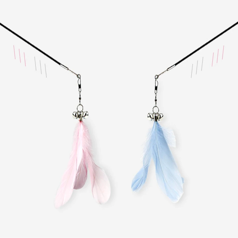 Игрушки для кошек Пластиковые котенок Интерактивная палка забавная кошка Удочка